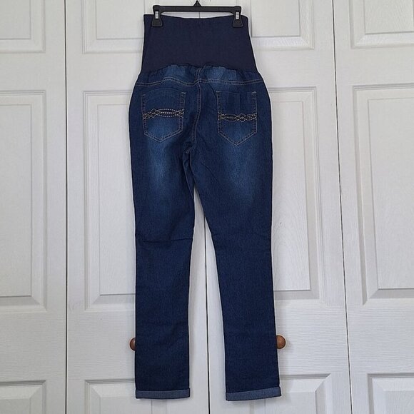 NEW Times Two Maternity Medium Wash Jegging Size Small - (4-6) - Picture 4 of 15